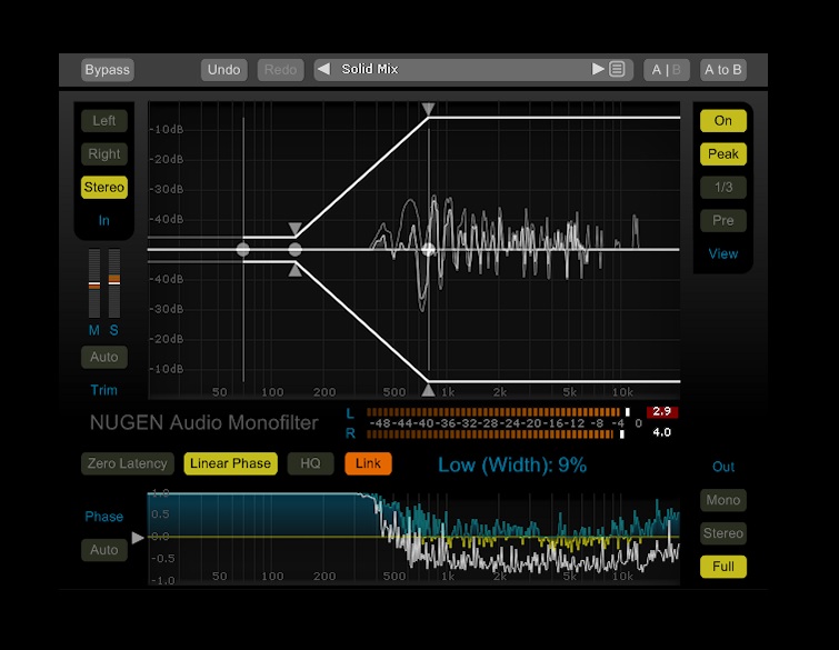 Nugen Audio Monofilter